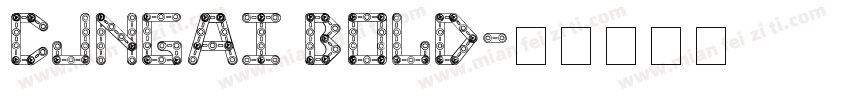 CJNgai Bold字体转换